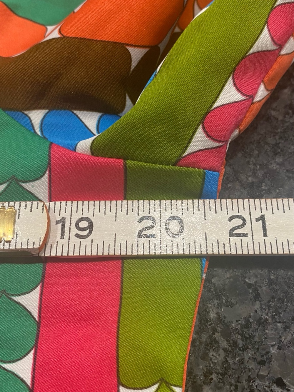 Pykettes Retro Multicolor Geometric Button-Down Shirt - Picture 5 of 6